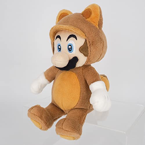 Super Mario 3D Land Raccoon Tanooki Mario Mario Plushie - Image 2