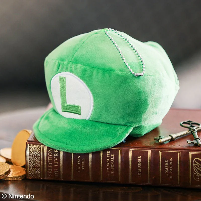 Super Mario Luigi Hat Plush Pouch Limited - Image 3