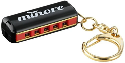 SUZUKI Mini-Harmonica minore 5-hole 10-note MHK-5B Black