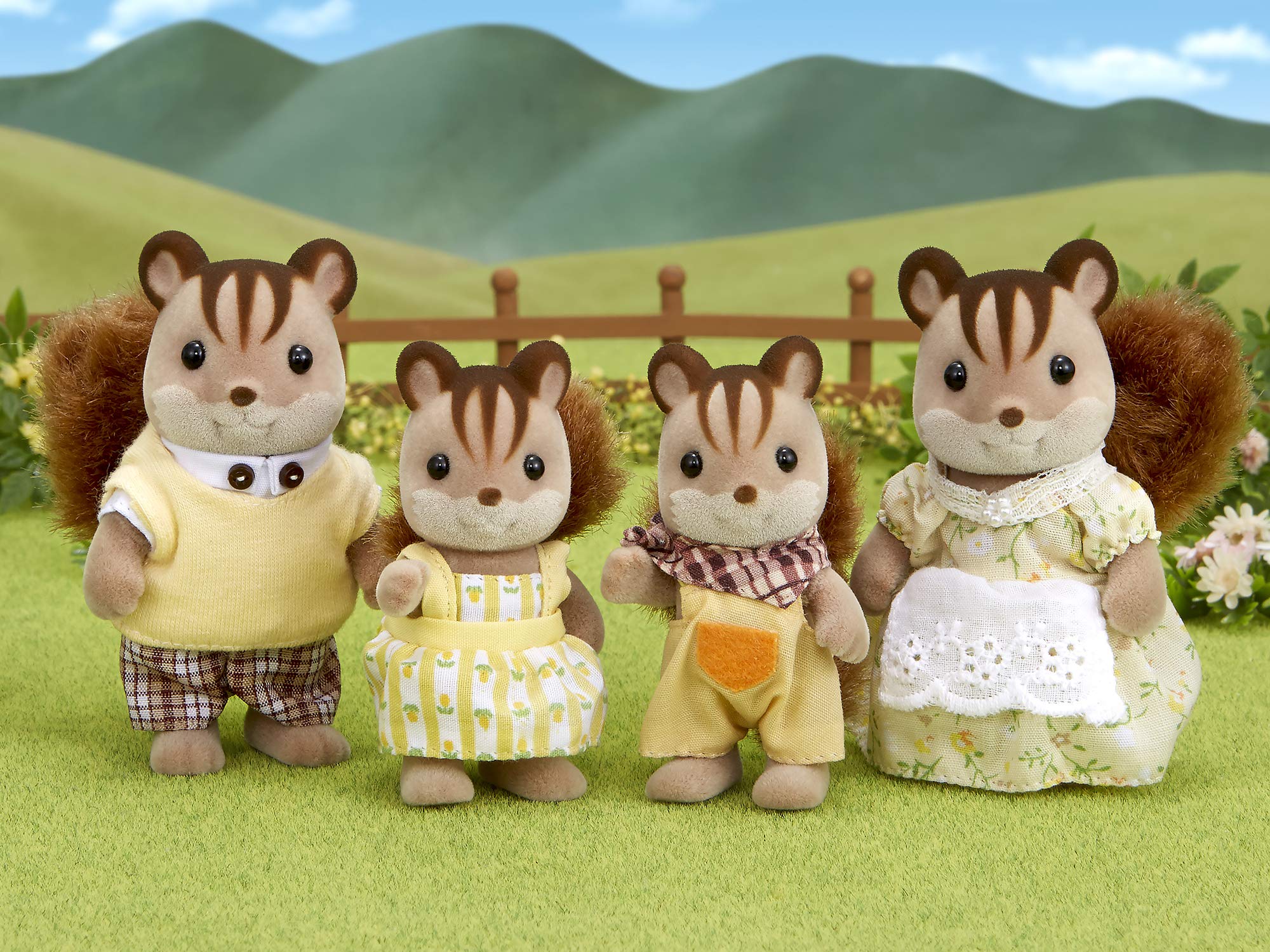 Sylvanian Families Dolls Kurumi Squirrel Family FS-17 EPOCH - Image 3