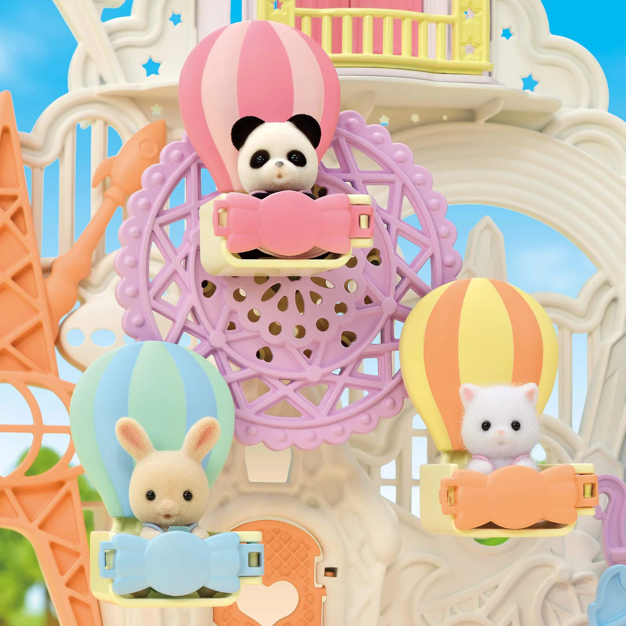 Sylvanian Families Dream Castle Amusement Park Playset Dollhouse KO-66 Toy for Kids 3 Years Up - Image 4