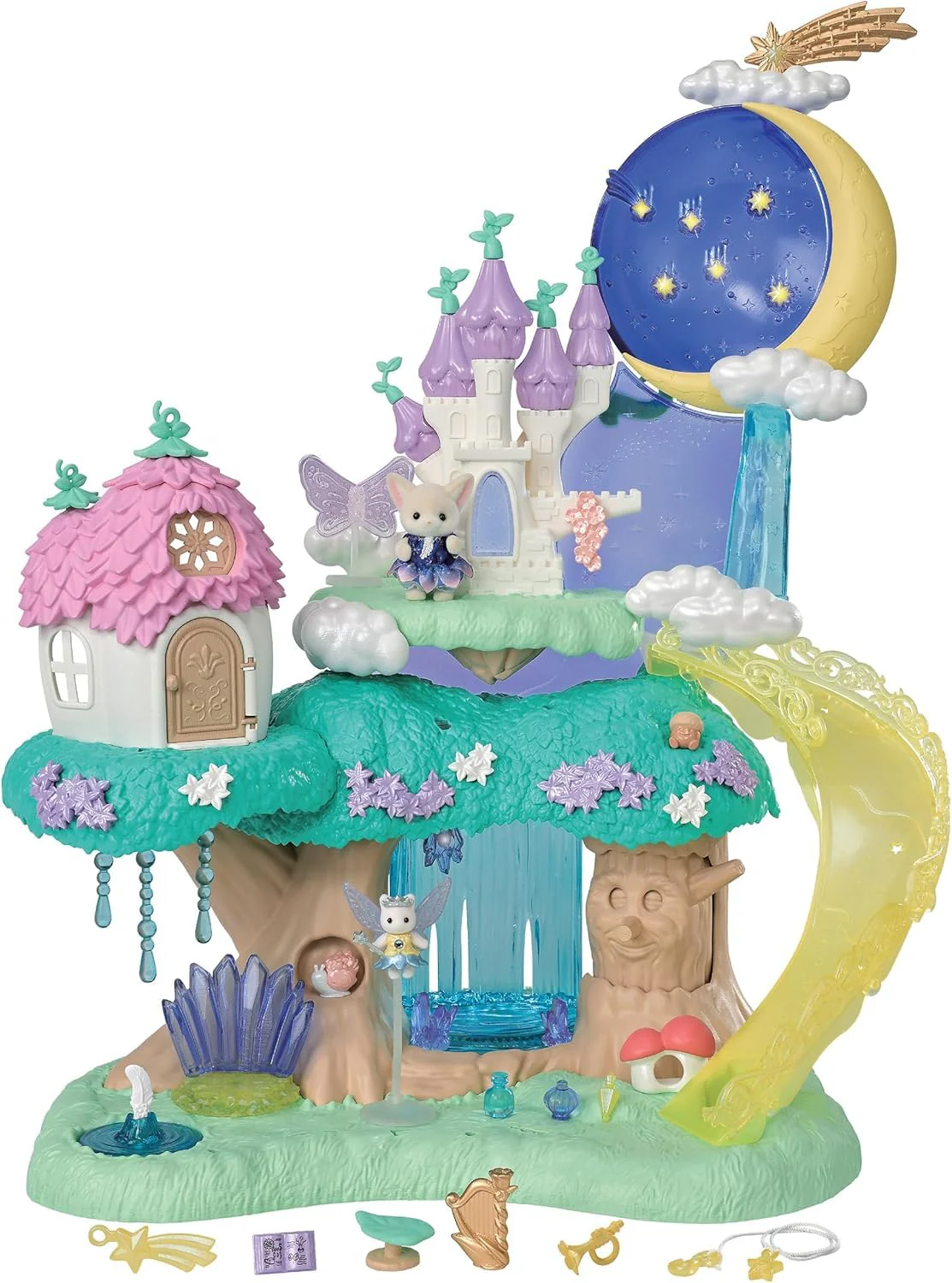 Sylvanian Families Fairy Forest & Magic Castle Playset (Ages 3+)