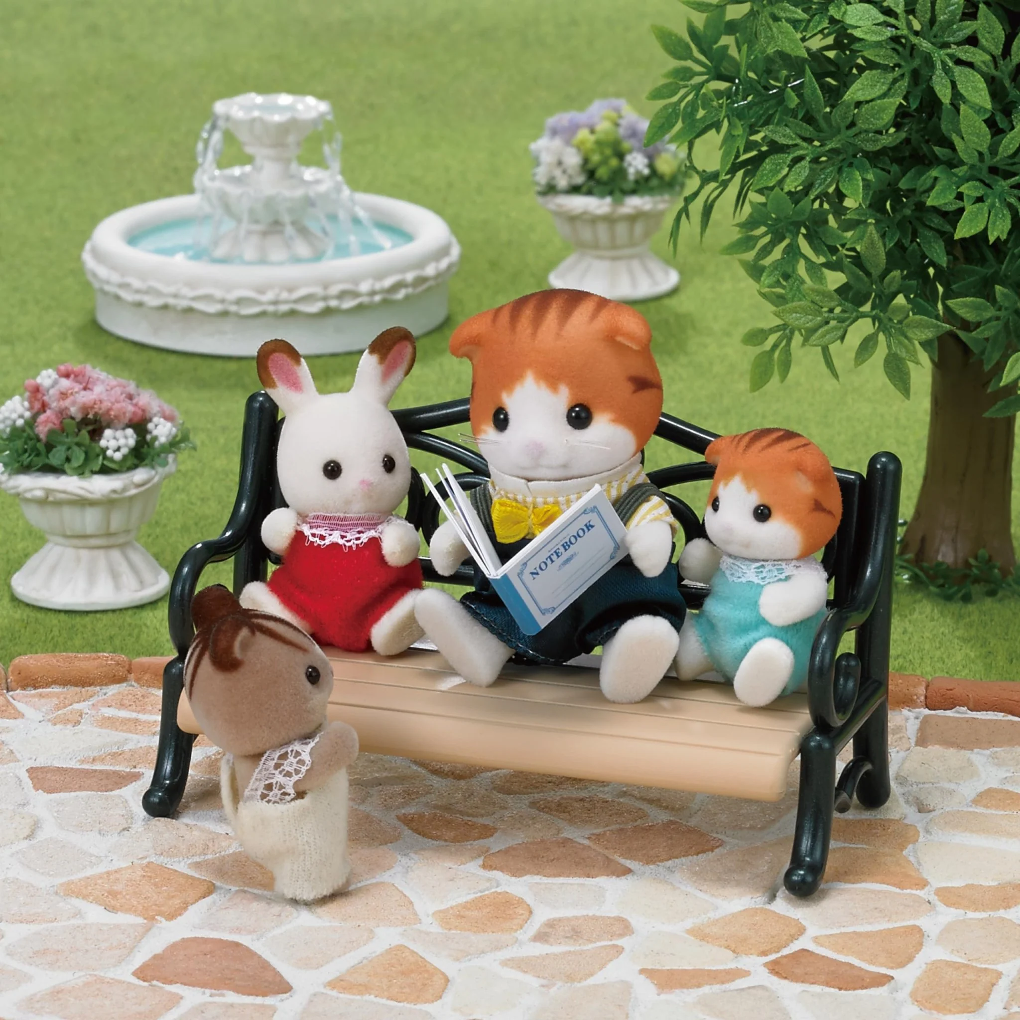Sylvanian Families Maple Cat Family Doll Set FS-30 - Image 3