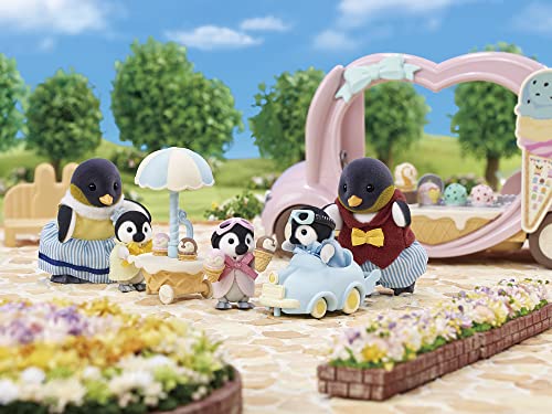 Sylvanian Families Penguin Family Dollhouse Set FS-45 for Ages 3+ - Image 10