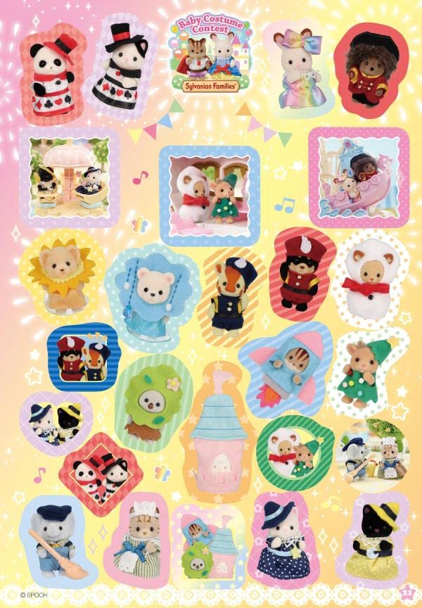 Sylvanian Families Whole Baby Sticker Seal Book - Image 3