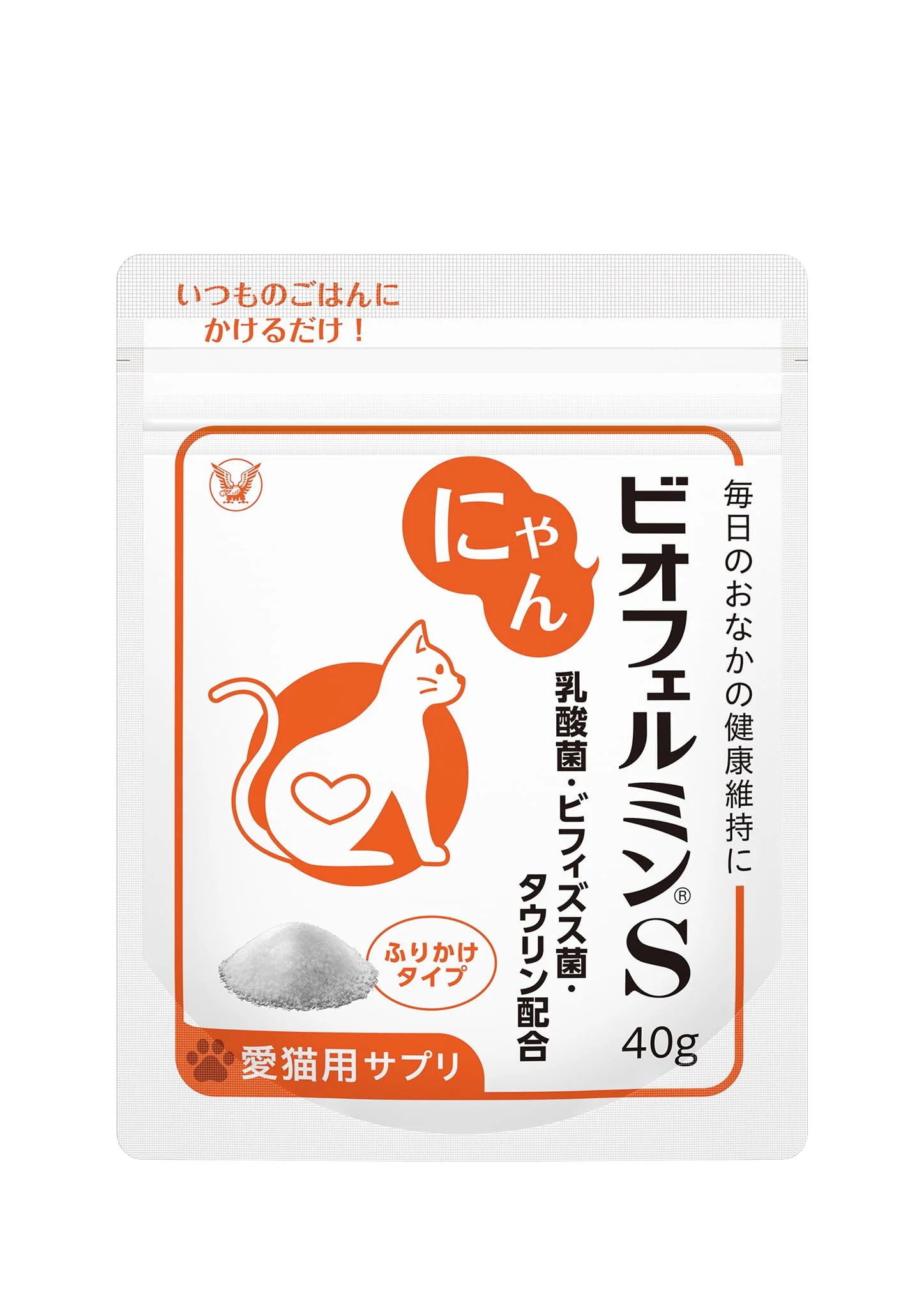 Taisho Pharmaceutical Nyan Biofermin S Cat Probiotic Supplement Powder 40g