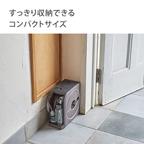Takagi Hose Reel NANO NEXT 10m (BR) Brown Stylish RM1110BR - Image 2