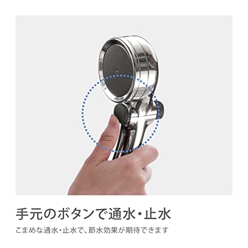 Takagi Shower Head Shower Metallic Pita Water Saving JSB022M - Image 5