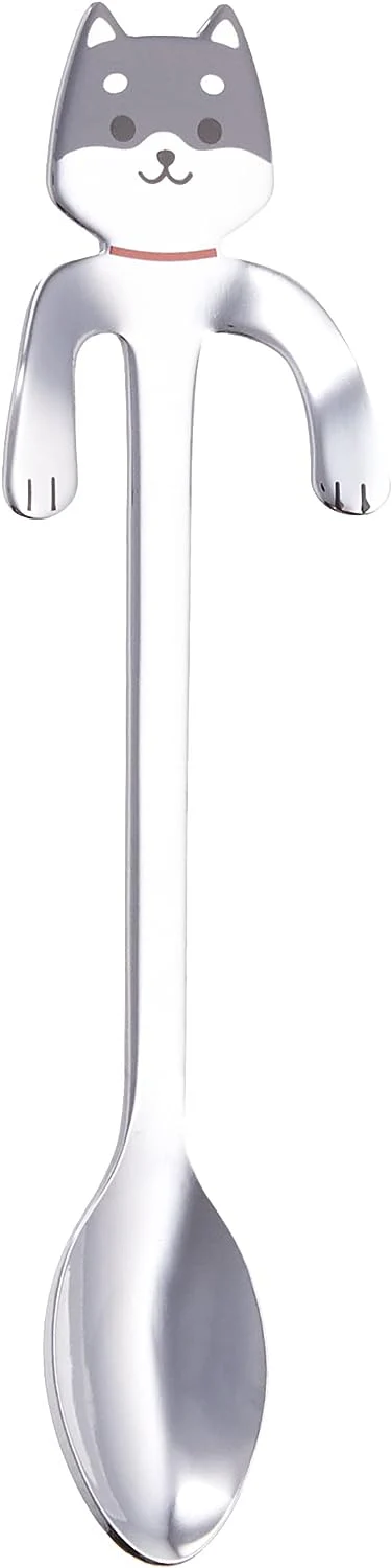 TAKAKUWA METAL COFFEE SPOON SHIBAINU 407132 Made in Japan - Image 7