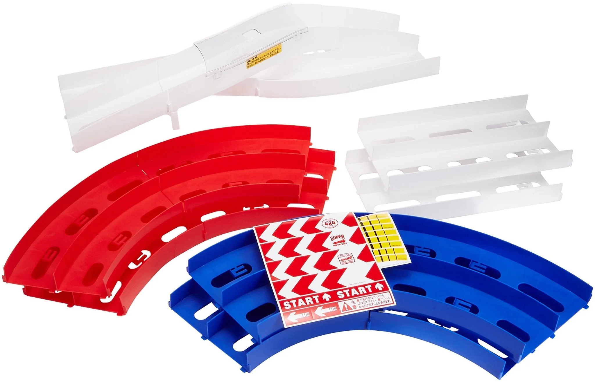 TAMIYA Mini 4WD Limited Series Oval Home 3-D Lane Change (Tricolor) 94893 - Image 2