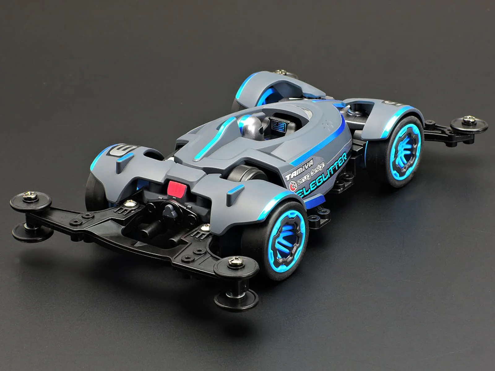 TAMIYA Racer Mini 4WD Series No.100 Elegritor VZ Chassis 18100 - Image 3