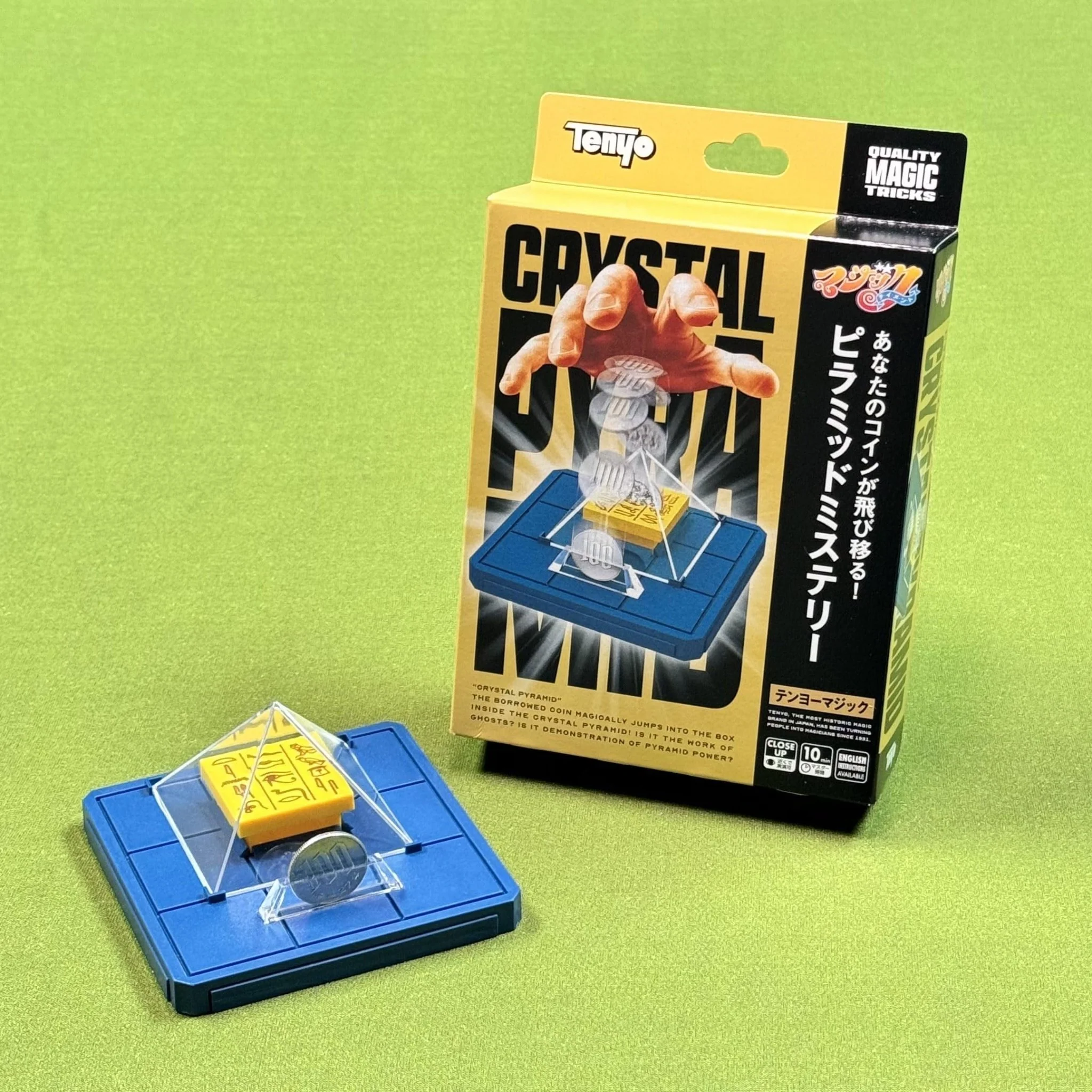 Tenyo Magic Pyramid Coin Vanish Magic Trick Set - Image 3