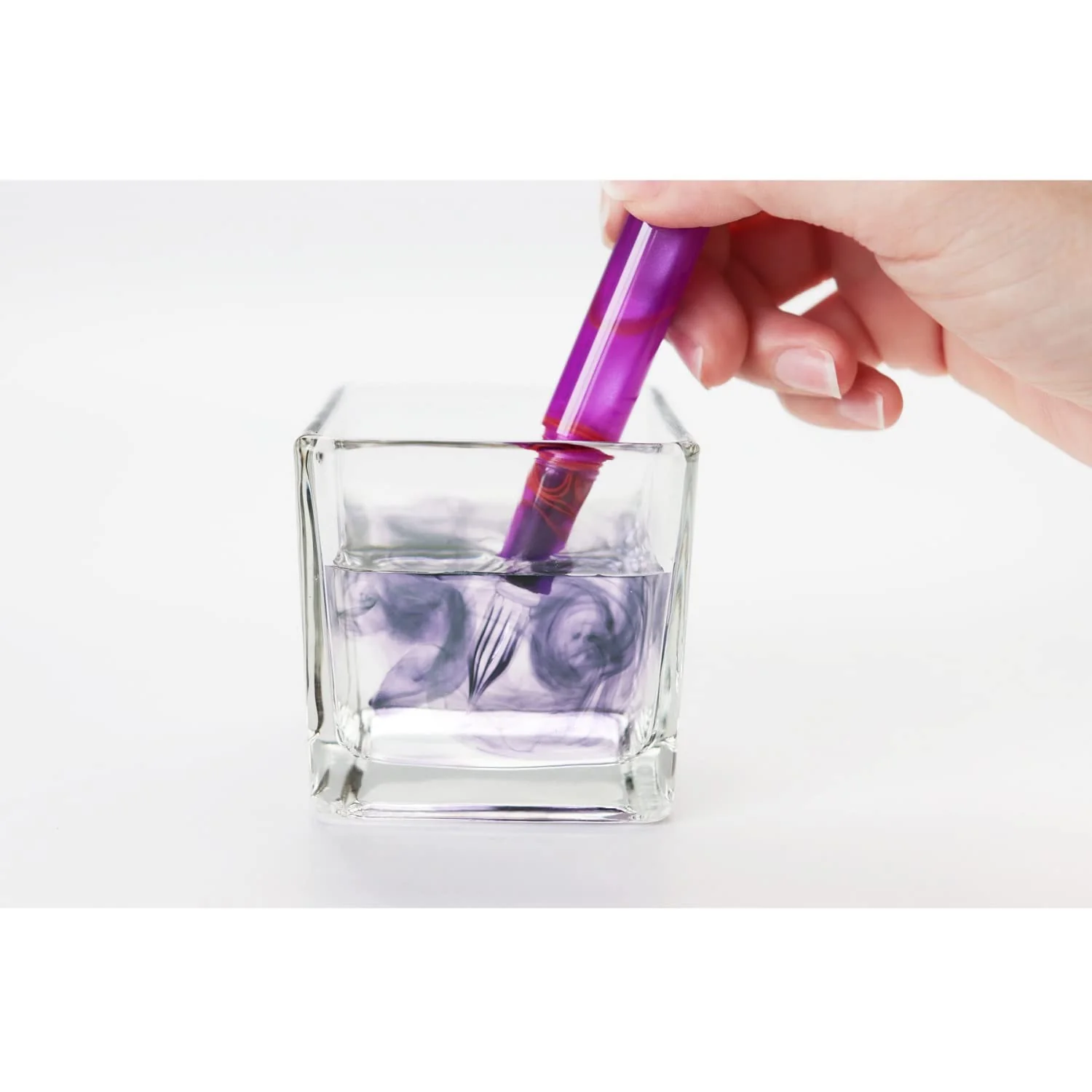 Teranishi Chemical Guitar Aurora Ice Mint Guitar Glass Pen with Cap GLAA-MT - Image 5