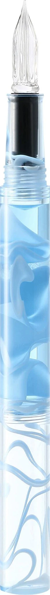 Teranishi Chemical Guitar Glass Pen Cap Aurora Ice Blue GLAA-BL
