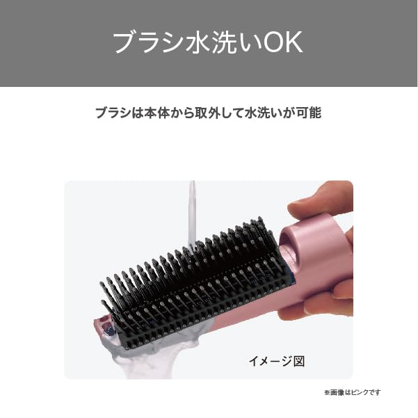 TESCOM Curl Hair Dryer Negative Ion Lightweight Pink TC360A-P - Image 8