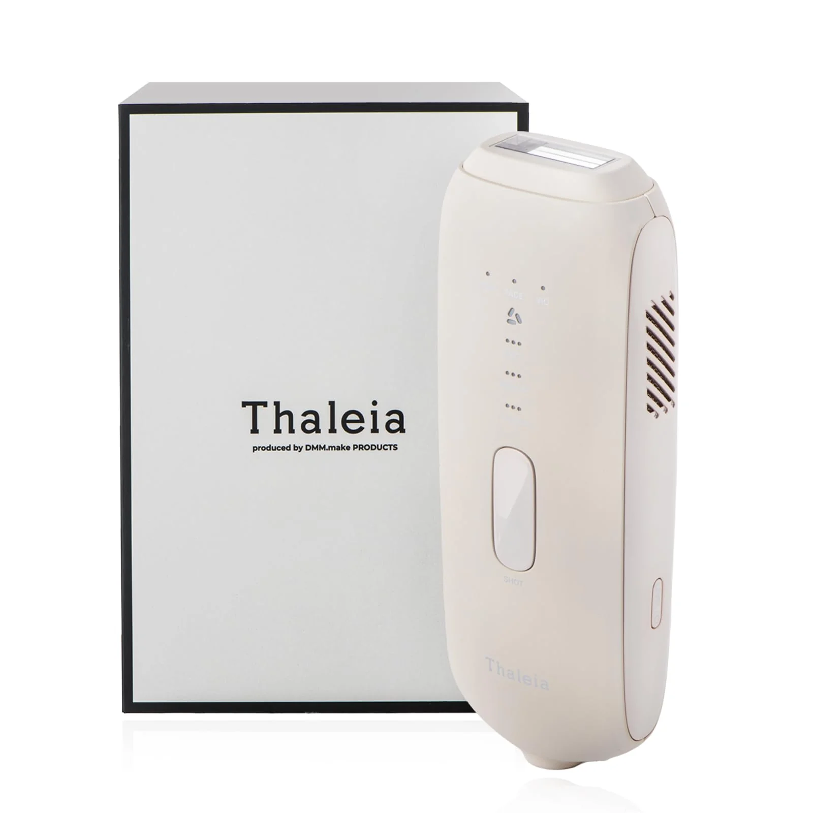 Thaleia IPL Hair Removal Device Sapphire Cooling VIO TLA-HR01IV Ivory AC100〜240V