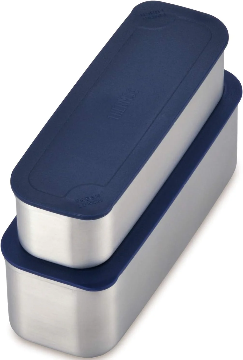 Thermos Fresh Lunch Box 2-Tier Slim 635 ml Stainless Steel - Image 4