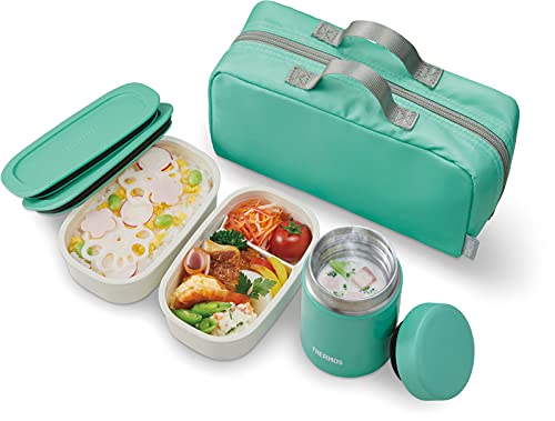 Thermos Vacuum Insulated Soup Lunch Set Mint JEA-800 MNT - Image 2