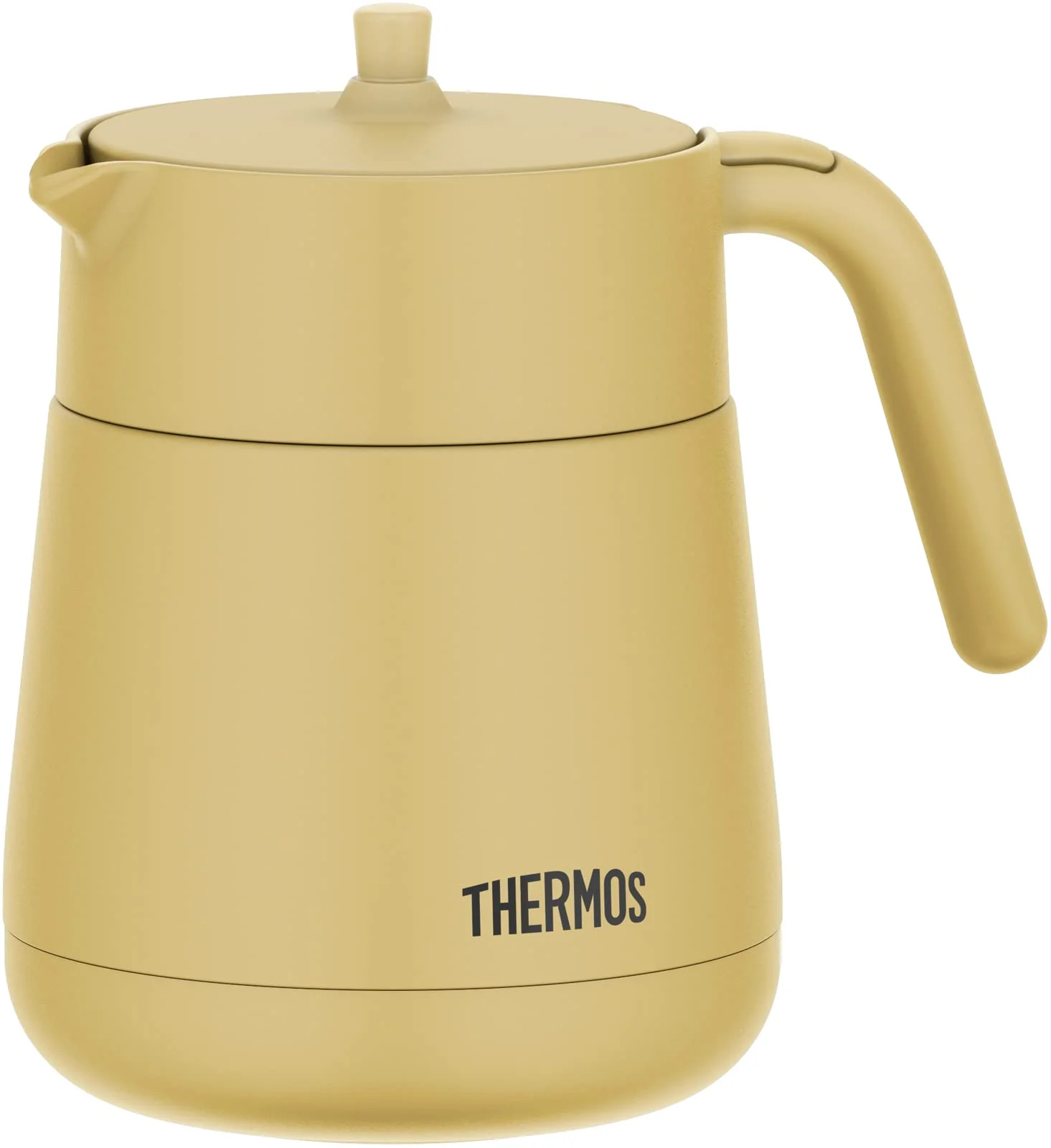 Thermos Vacuum Insulated Teapot with Strainer 700ml Beige TTE-700 BE 100V