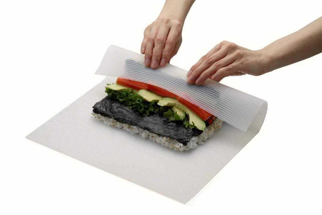 Tiger Crown Silicone Sushi Rolling Mat "Maki Maki Wave" Design Easy to Clean No 1739 - Image 4