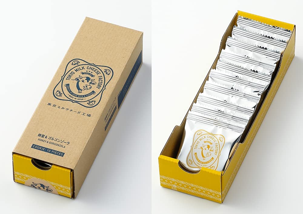Tokyo Milk Cheese Factory Honey & Gorgonzola Cookies 10pcs - Image 5