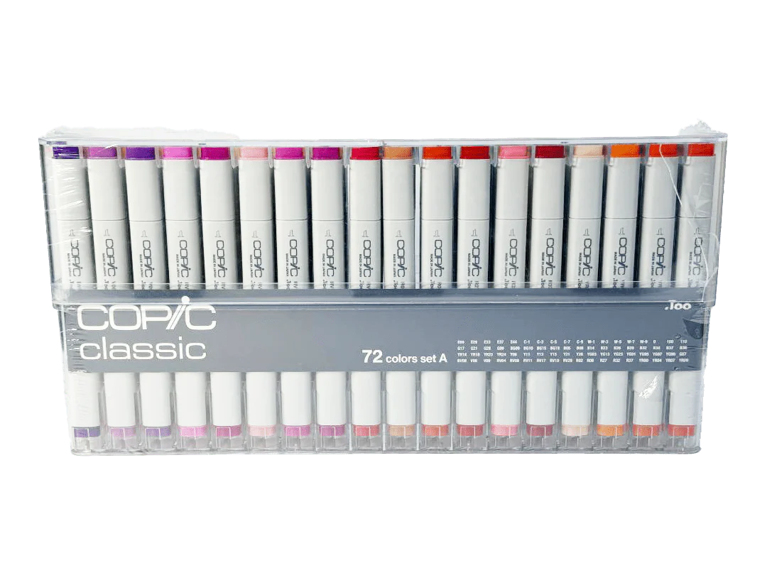 Copic Classic 72-color set A