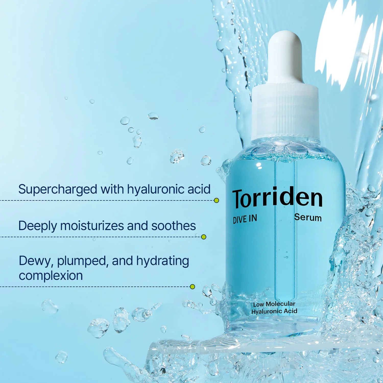 Torriden DIVE-IN Low-Molecular Hyaluronic Acid Serum 50ml - Image 5