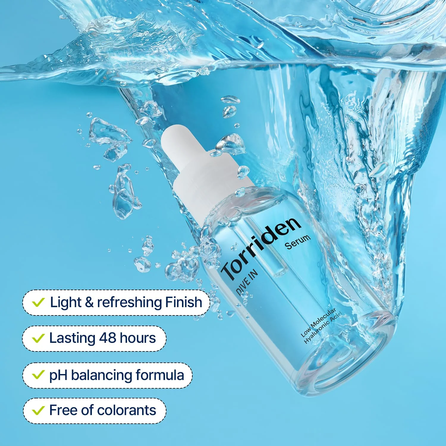 Torriden DIVE-IN Low-Molecular Hyaluronic Acid Serum 50ml - Image 7