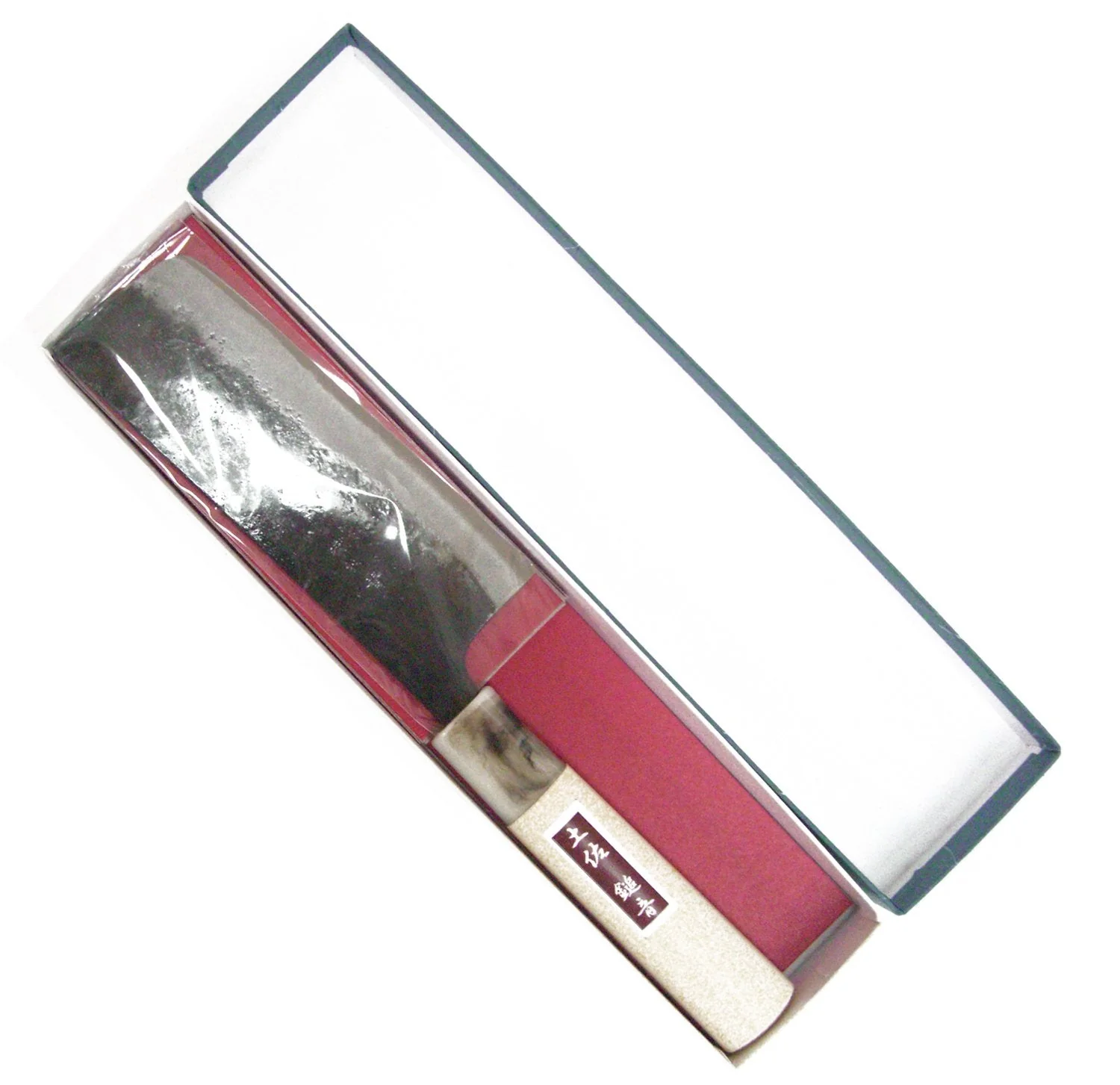 Tosa Kurouchi Small Nakiri Knife Blue Steel No 2 120mm Made in Japan - Image 5