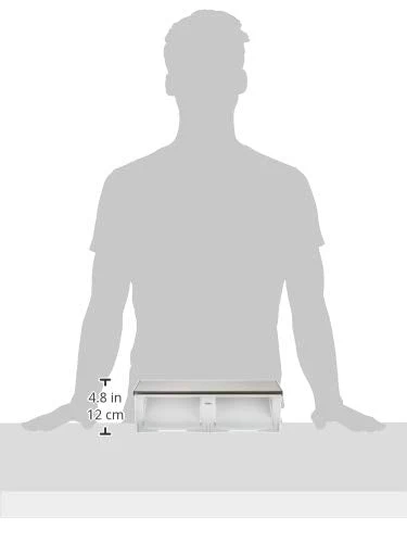 TOTO Double roller with shelf (stainless steel) resin YH702 - Image 3