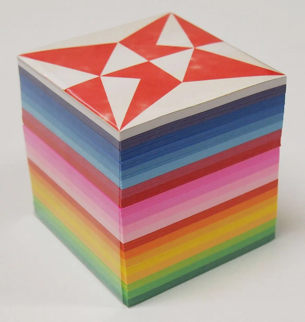 Toyo Origami Paper for Senbazuru Cranes  7cm Square  1000 Sheets - Image 6