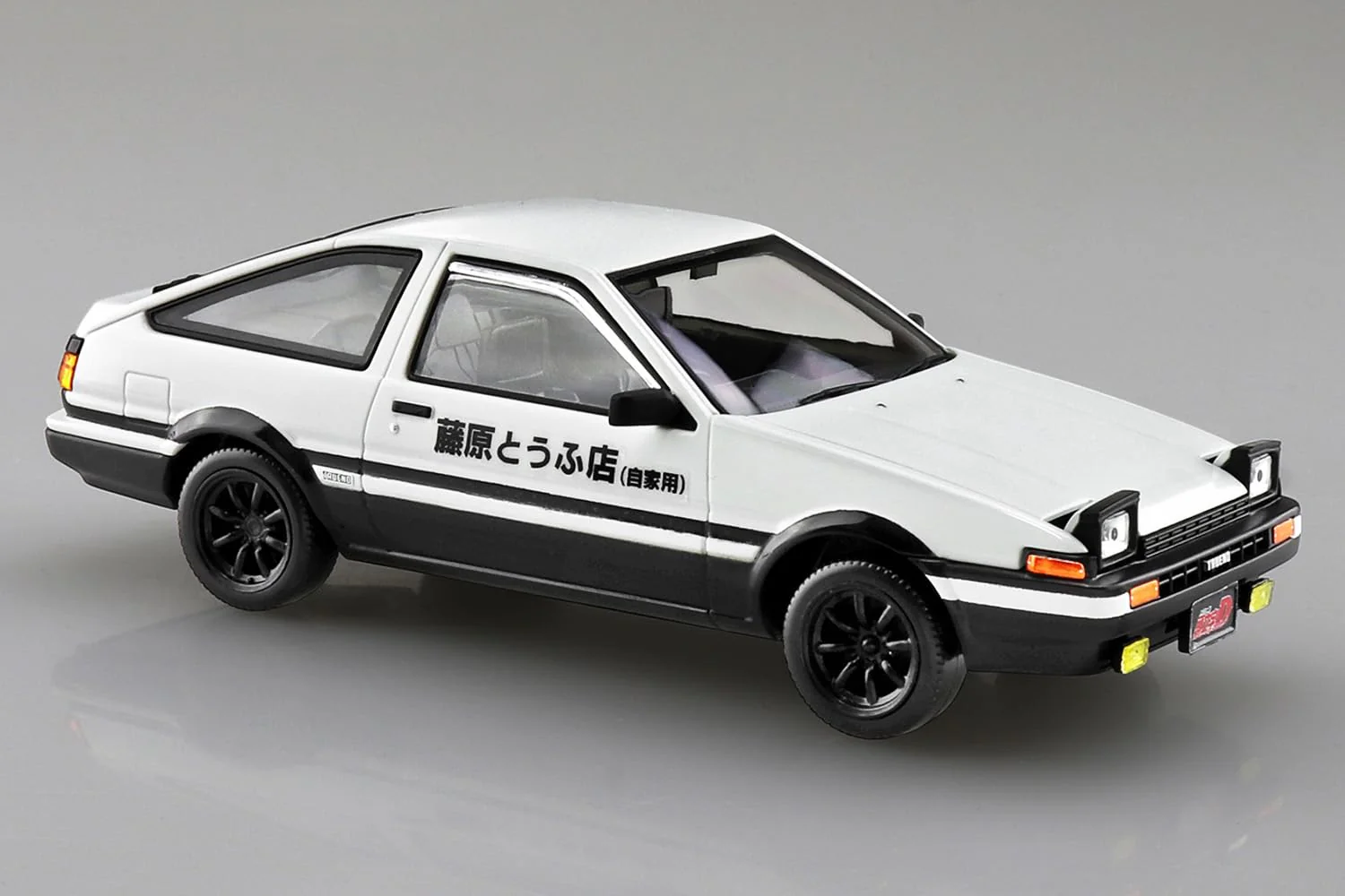 Toyota AE86 Initial D Takumi Trueno 1/32 Scale Model Kit Snap Assembly - Image 3