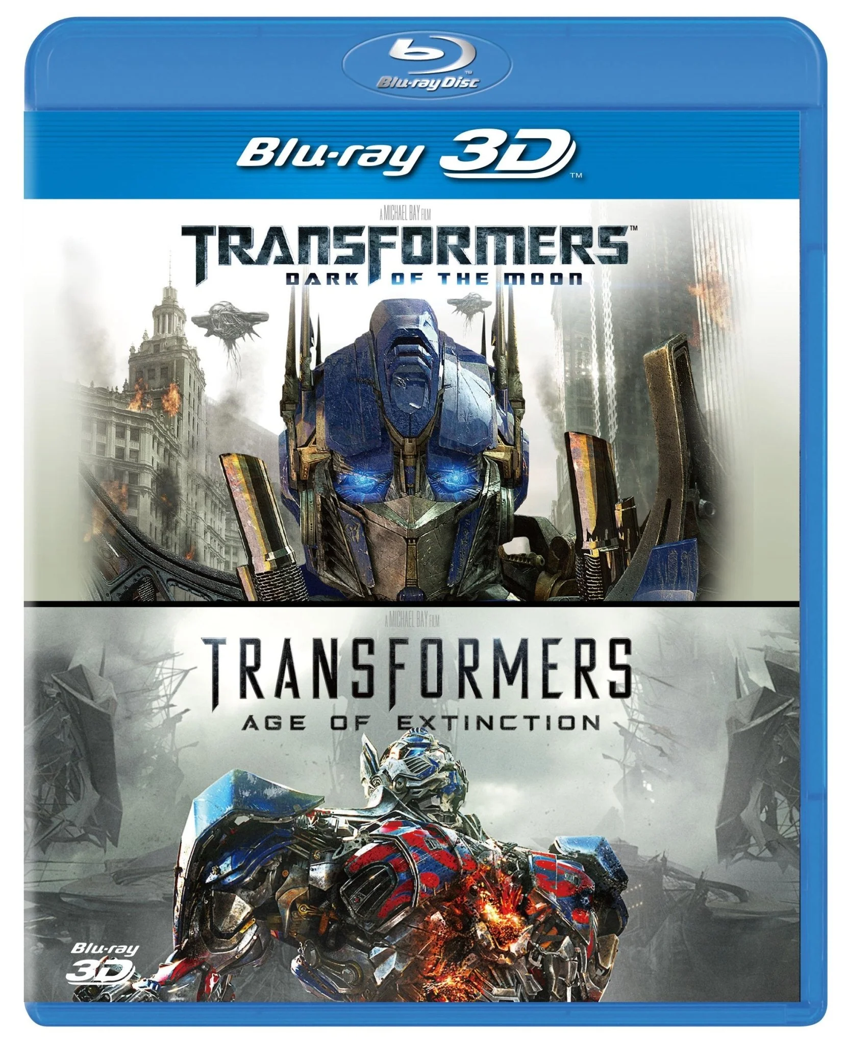 Transformers: Dark of the Moon & Age of Extinction 3D Blu-ray Set (Ltd)