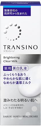 Transino Brightening Clear Milk Medicated Whitening Facial Cleanser 100ml
