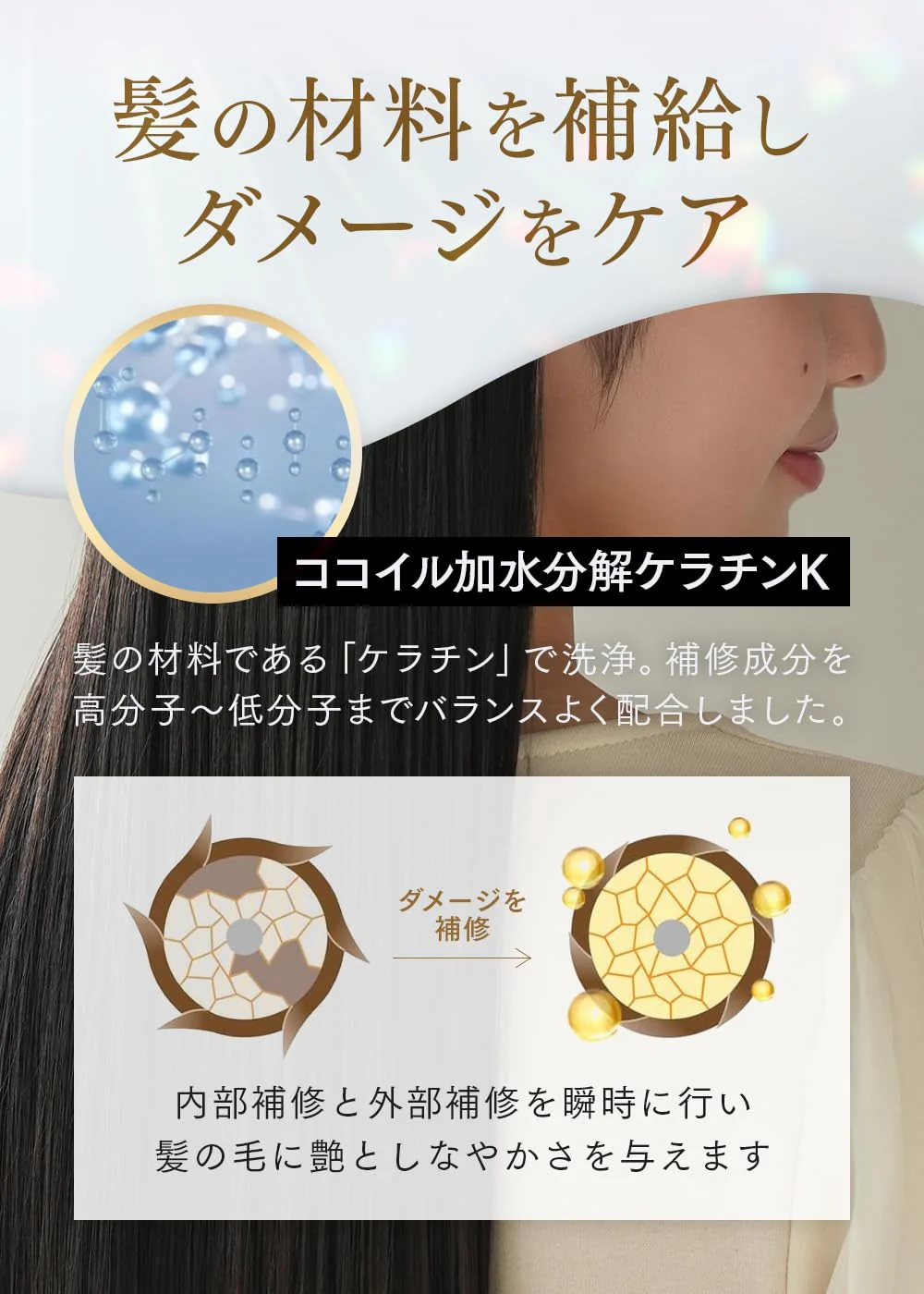 Tsururincho Trial Shampoo + 2 Treatments (6–12 uses) — Smooths Frizz Wavy & Curly Hair - Image 7