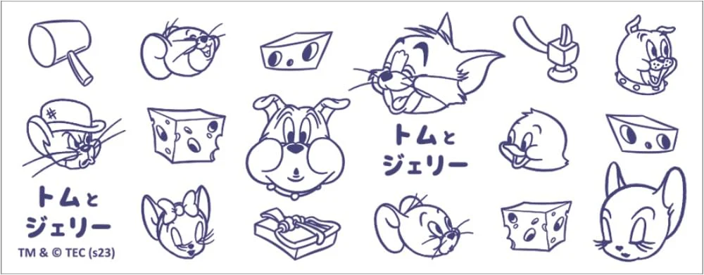 T's Factory Tom & Jerry Cup Nakamatachi Face TJ-5536035NF - Image 2