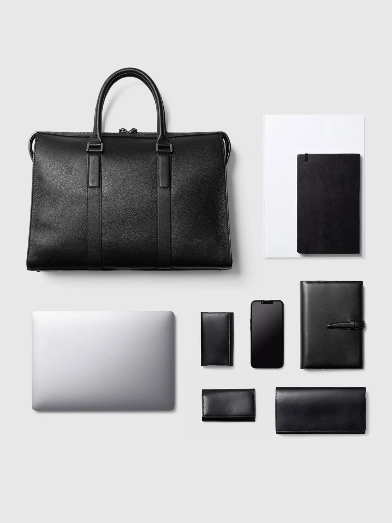 TSUCHIYA KABAN Prota Square Brief Waterproof Leather Briefcase Made in Japan - Image 10