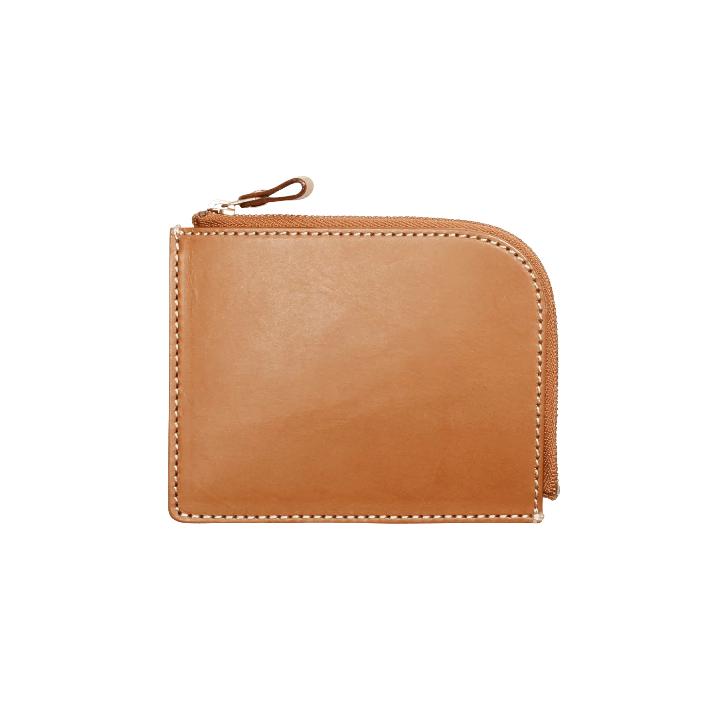 TSUCHIYA KABAN Natura L-Zip Leather Wallet Natural Leather Made in Japan - Image 3