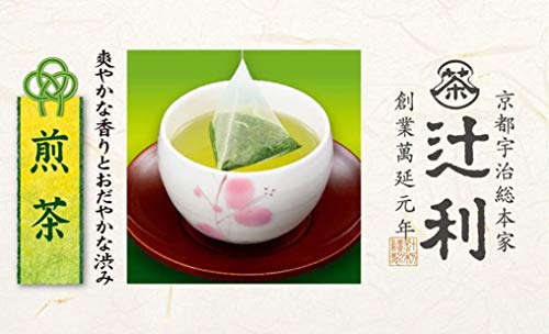 TSUJIRI Sen-cha Triangular shaped tea bag 50P - Image 3