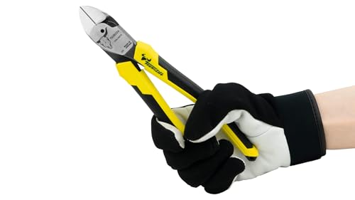 Tsunoda Power Hard-Wire Offset Nippers for Electrical Work 200mm PKN-200TG - Image 11