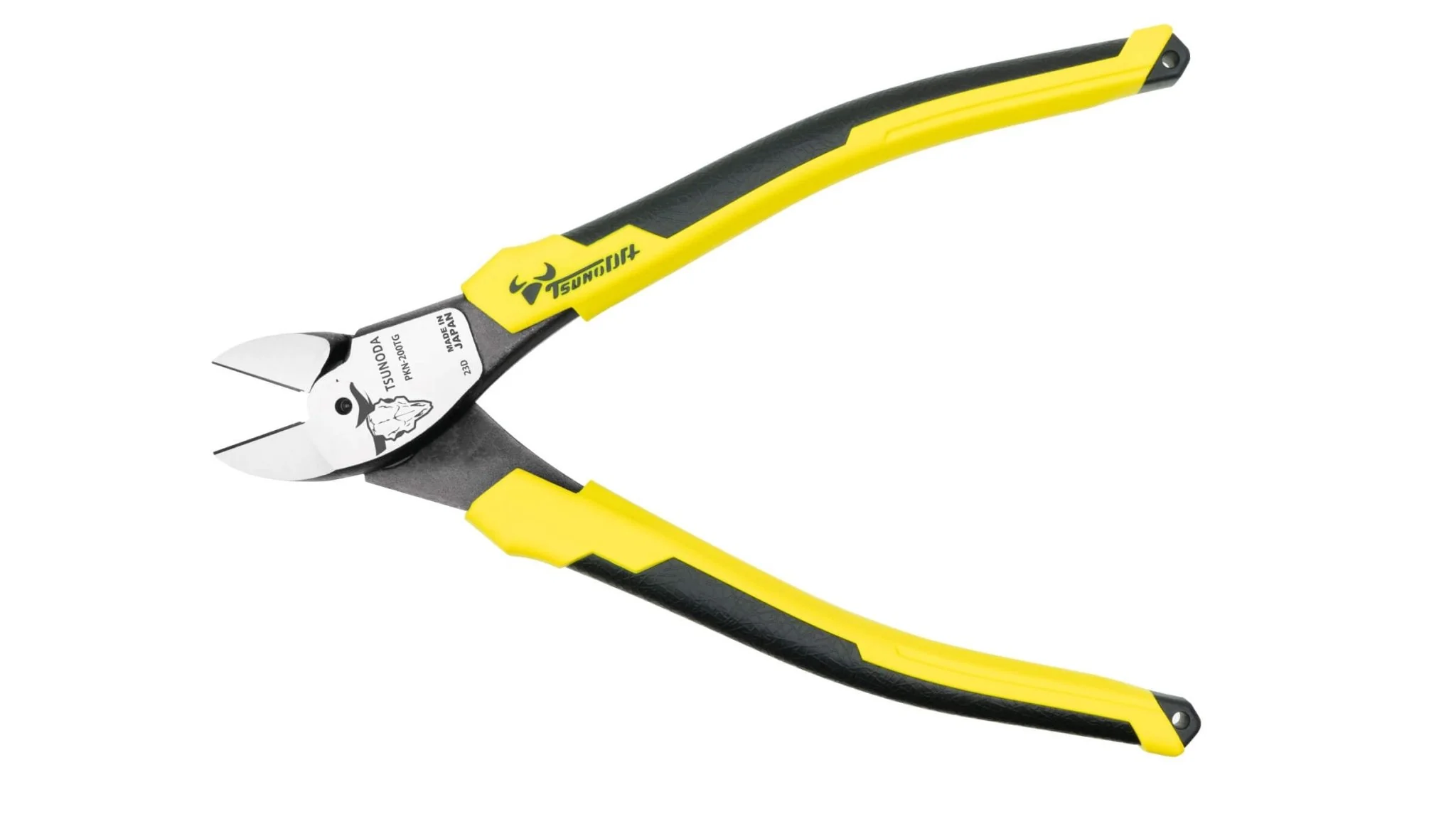 Tsunoda Power Hard-Wire Offset Nippers for Electrical Work 200mm PKN-200TG - Image 2