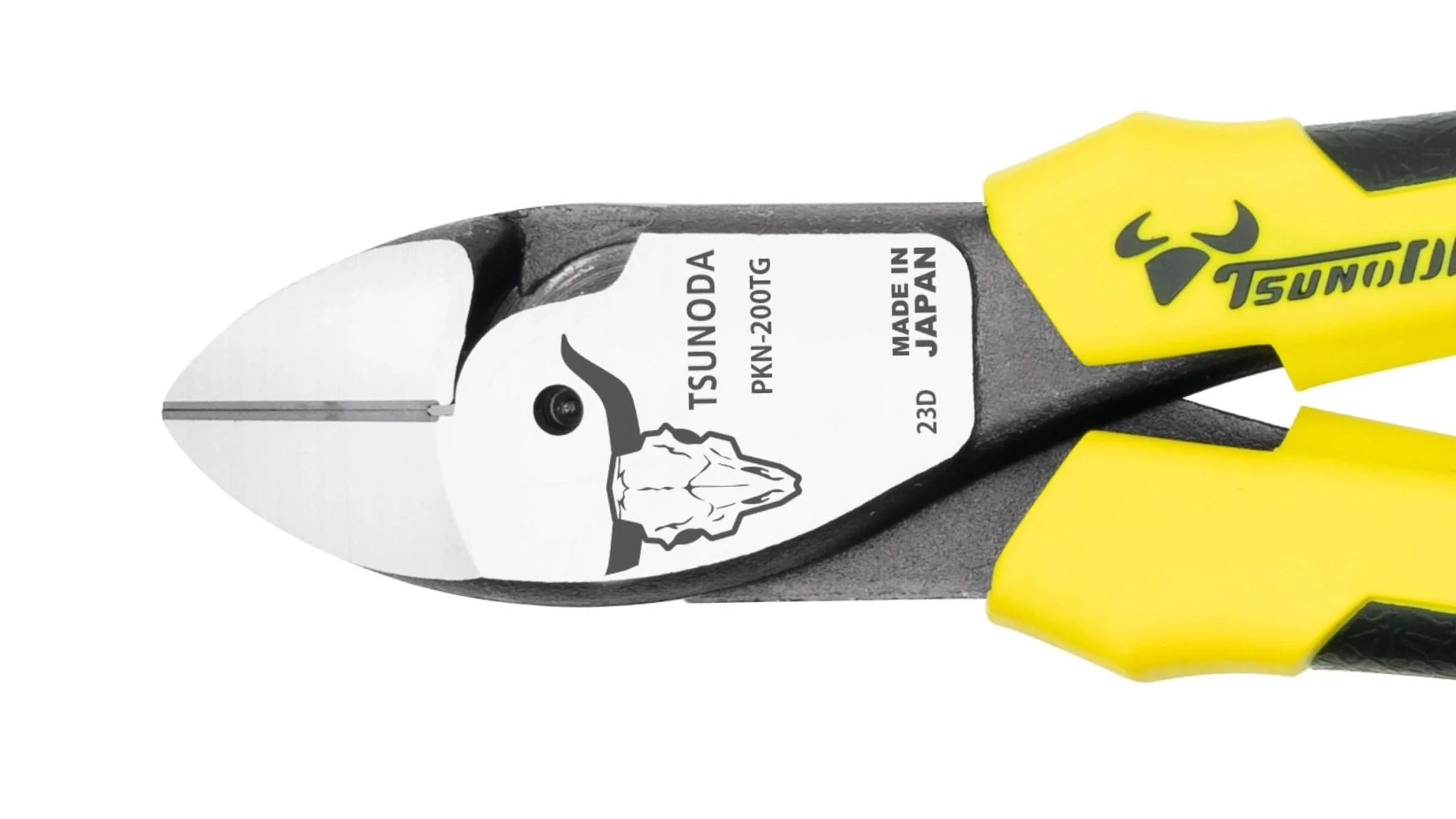 Tsunoda Power Hard-Wire Offset Nippers for Electrical Work 200mm PKN-200TG - Image 3