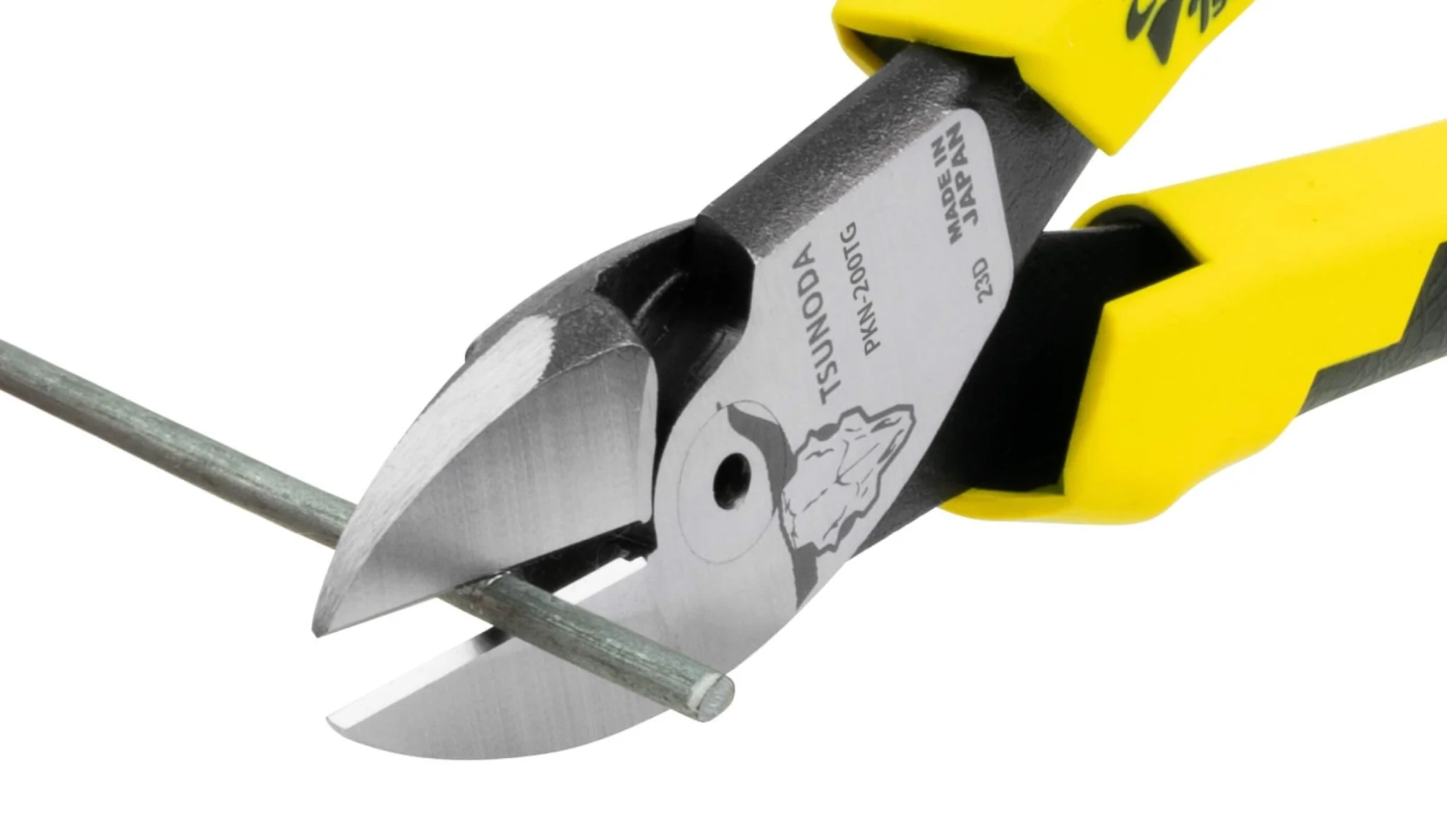 Tsunoda Power Hard-Wire Offset Nippers for Electrical Work 200mm PKN-200TG - Image 5