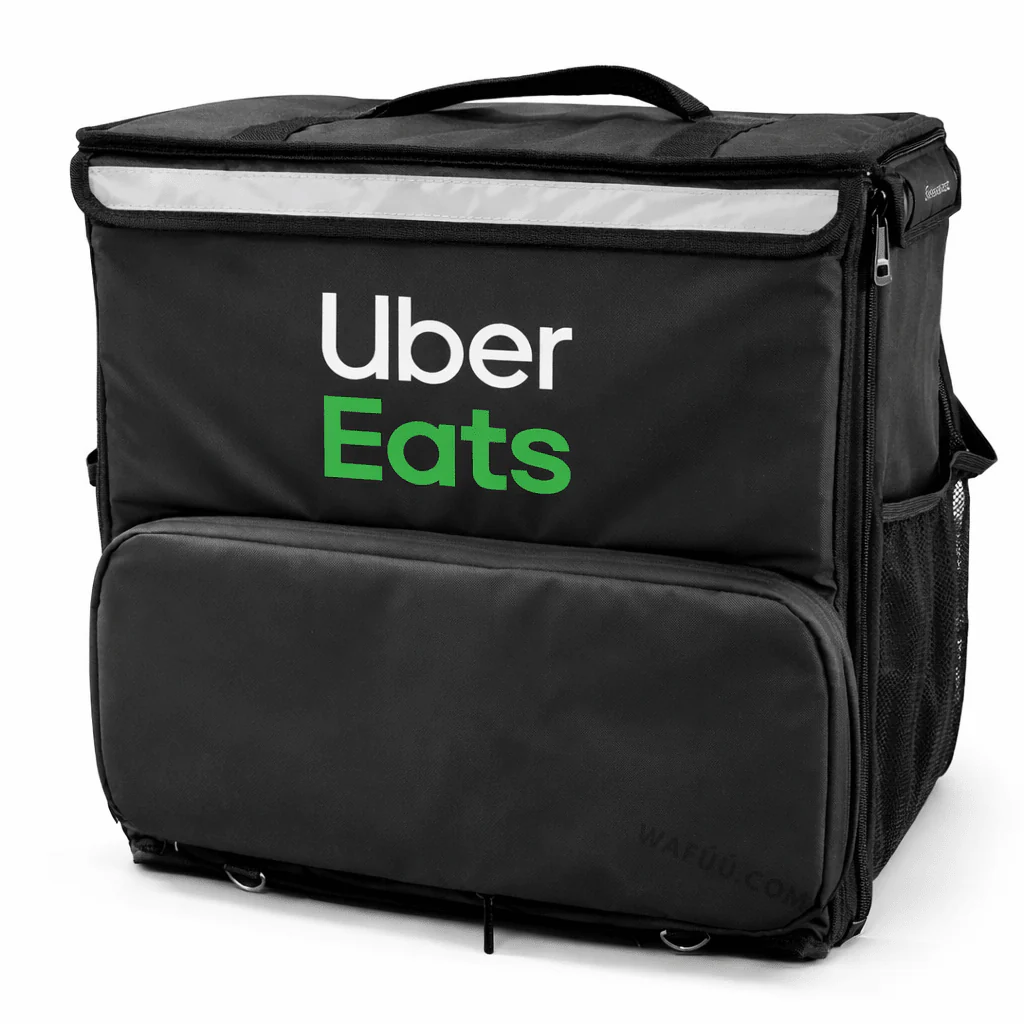 Uber logo delivery bag in black Japanese New Edition