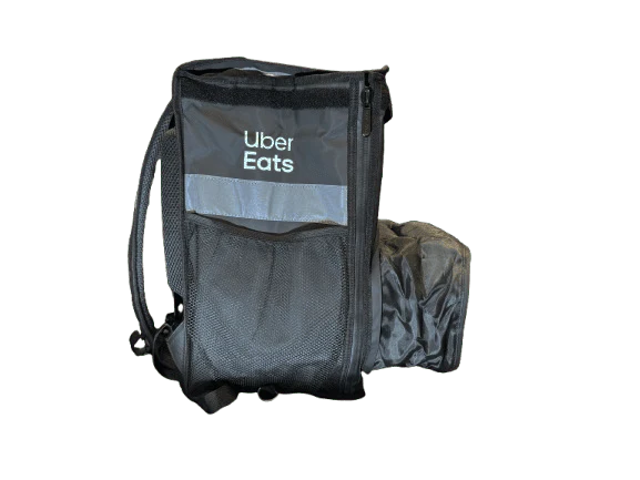 Uber logo delivery bag in black Japanese New Edition - Image 8
