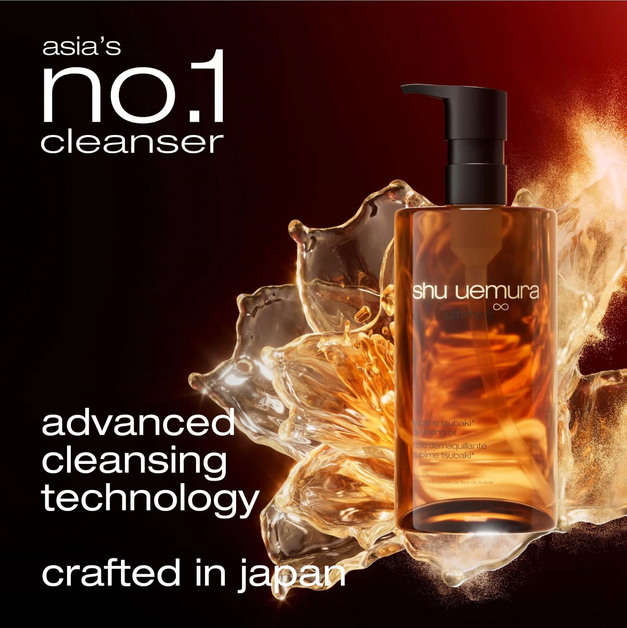 shu uemura Ultime8 Sublime Beauty Cleansing Oil 150 ml - Image 2