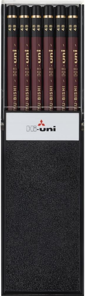 MITSUBISHI PENCIL Hi Uni Professional Drawing Pencils choice 10H to 10B 22 Grades Made in Japan - Image 21