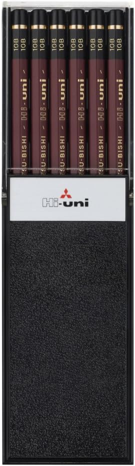 MITSUBISHI PENCIL Hi Uni Professional Drawing Pencils choice 10H to 10B 22 Grades Made in Japan - Image 27