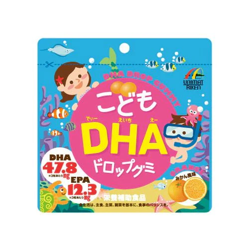 Unimat Riken Children's DHA Drop Gummies 90 grains