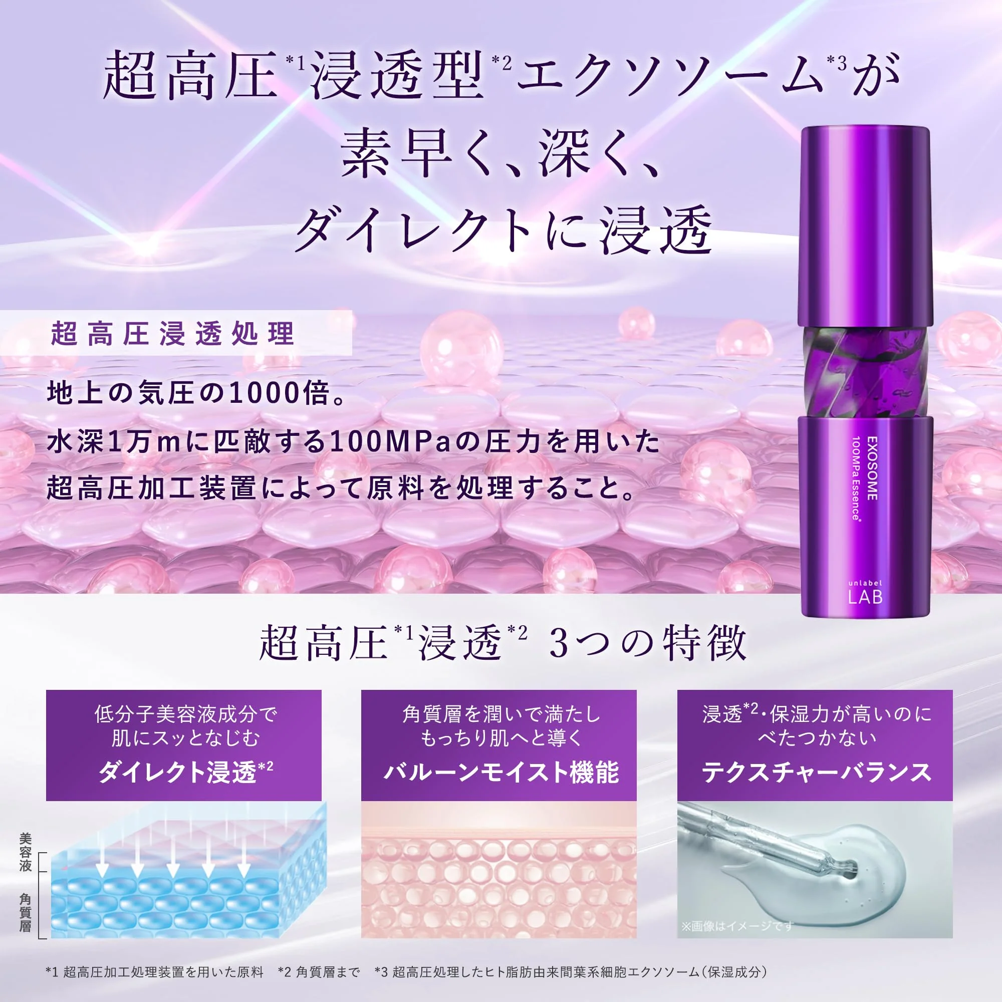 unlabel EX Essence Serum High-Pressure Penetrating Exosome 50mL - Image 5
